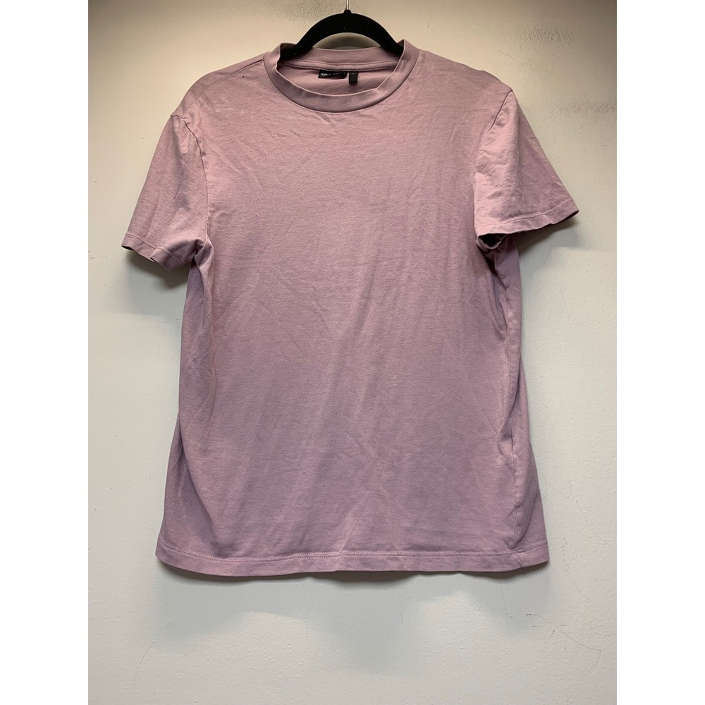 ASOS DESIGN T-Shirt Mens Small Mauve Excellent‎ Cotton Short Sleeve Crew Neck